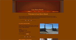 Desktop Screenshot of lazyhorseranch.com